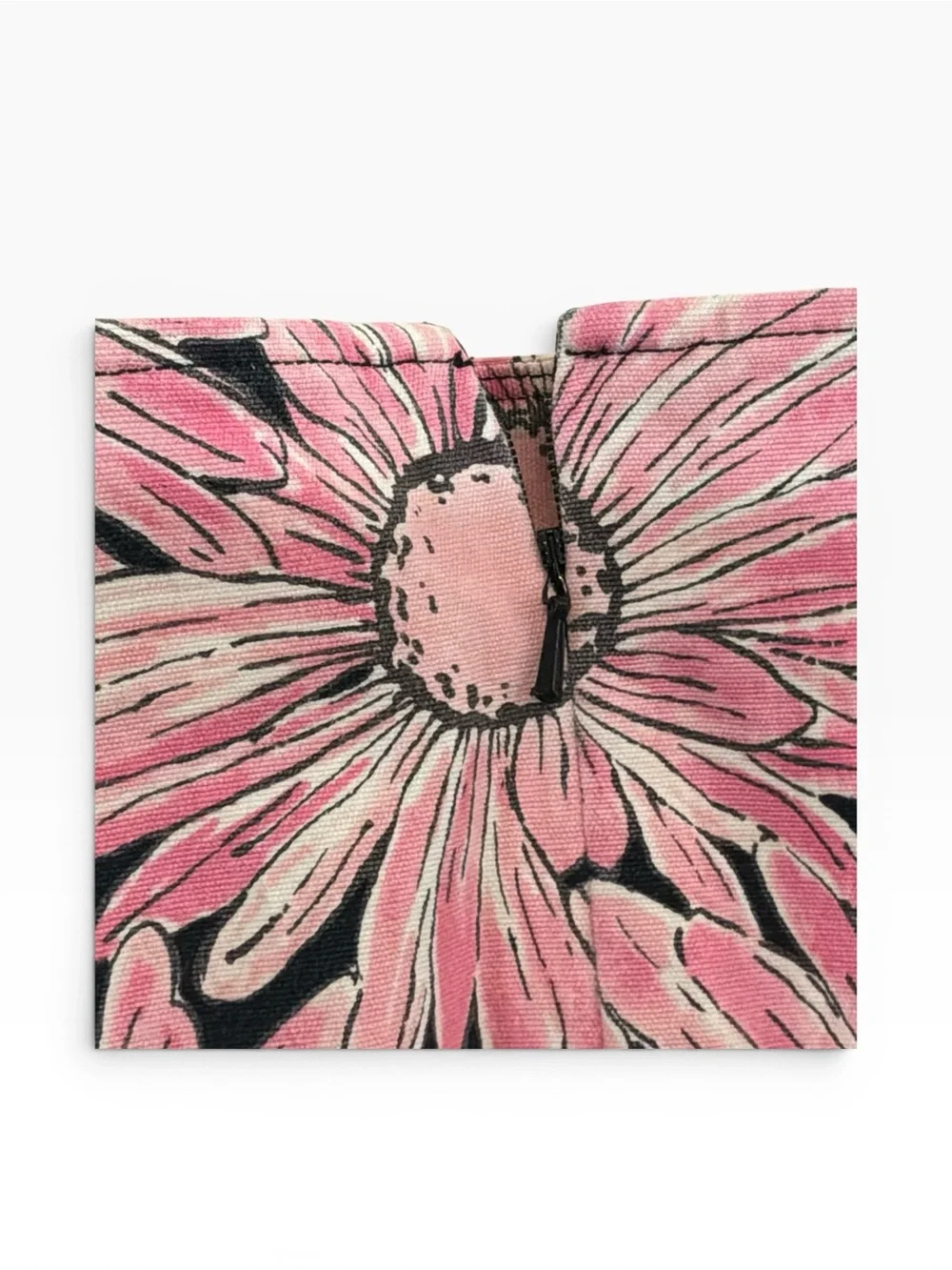 Talbots Pink Floral Pencil Skirt on Black